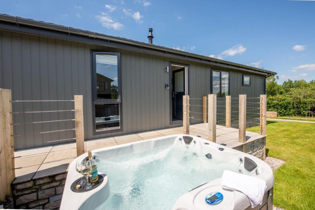 Buttercup Lodge, 33 Roadford Lake Lodges Lifton Bagian luar foto
